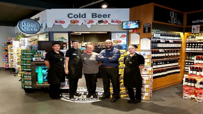 Applegreen Athlone Staff Pic & Off licence